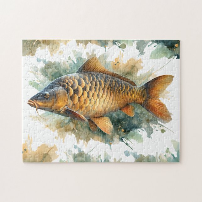 Rompecabezas - Watercolor Series: Carpa (Horizontal)