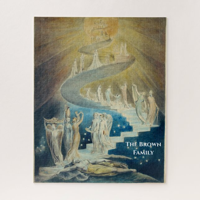 Rompecabezas William Blake Jacobs Ladder Arte Refi (Vertical)