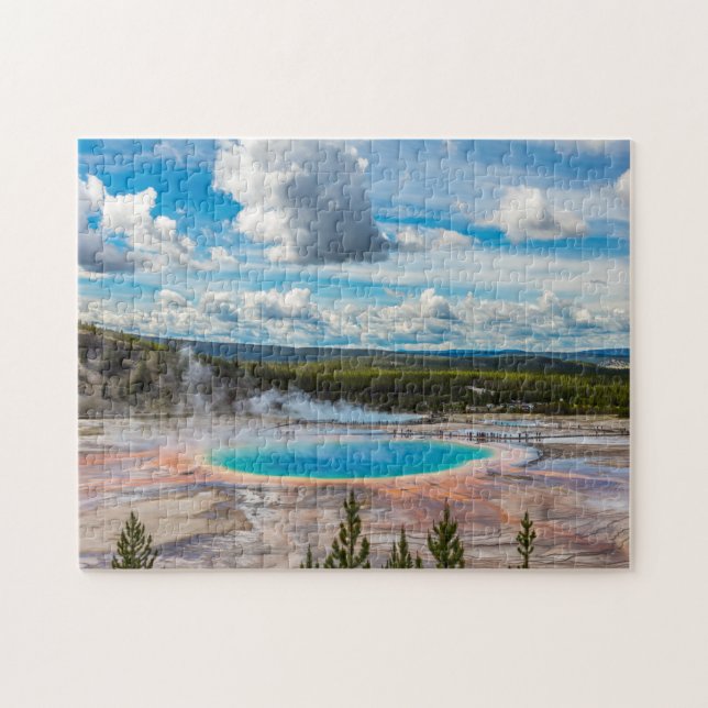 Rompecabezas Yellowstone Hot Pot (Horizontal)
