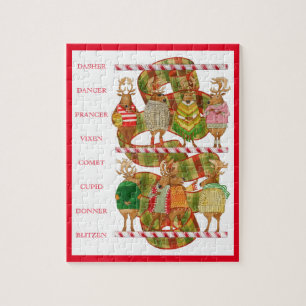 ROMPENIEVES DE NAVIDAD Rompecabezas 8x10