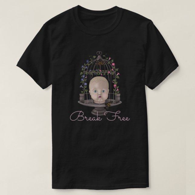 Romper camiseta libre (Diseño del anverso)