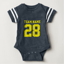 Romper deportivo de Jersey para niños de color ama
