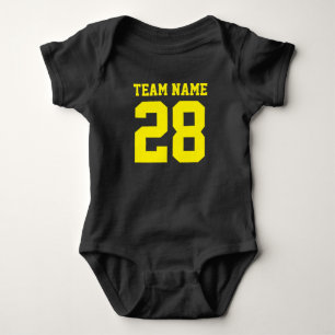 Romper deportivo de Jersey para niños de color ama