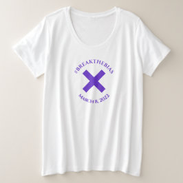 Romper la etiqueta del sesgo 8 de marzo Día de la