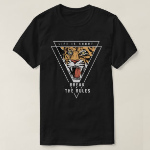 Romper las reglas de la camiseta