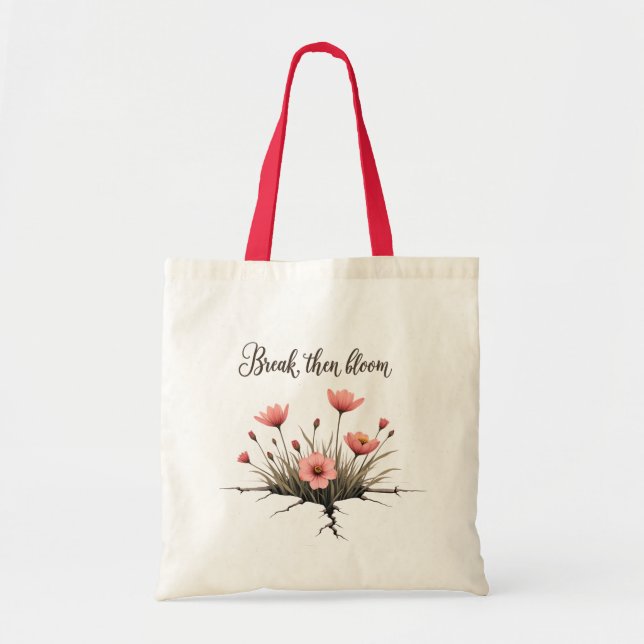 Romper luego el florecimiento - Bolsa de tetas flo (Frente)