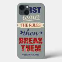 Romper reglas fundas personalizados