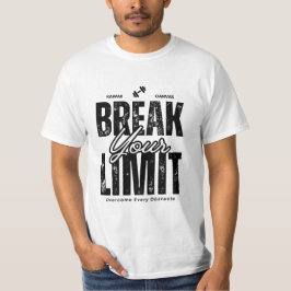 Romper tu límite - camiseta | Motivador | Unisex