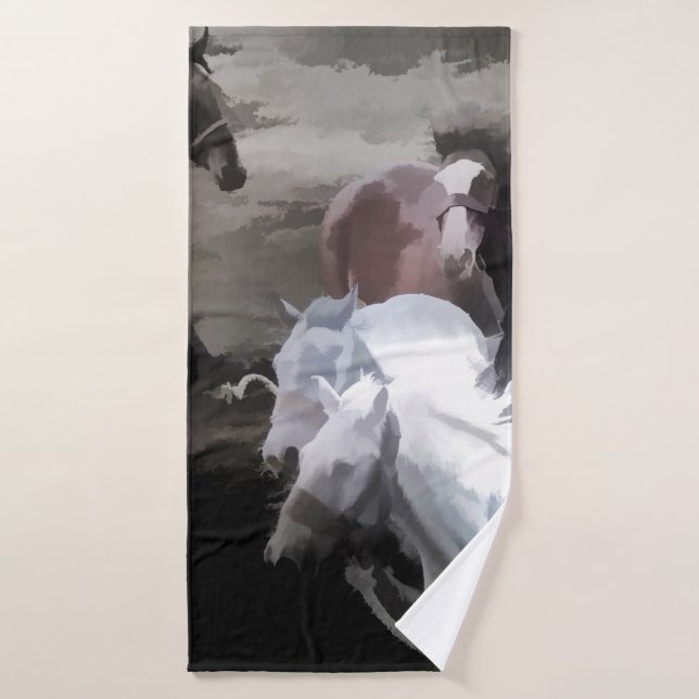 Rompiendo - Caballos salvajes (Toalla de baño)