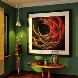 Rompiendo el arte abstracto del círculo