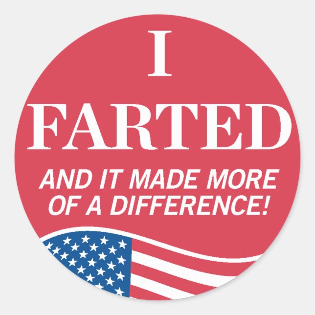 Rompiendo el Viento Sobre El Pegatina De Votación (Anverso)