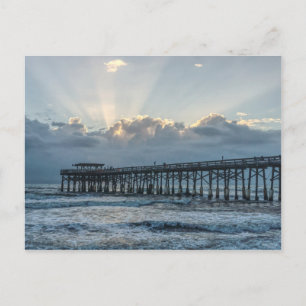 Rompiendo en la postal Cocoa Blank