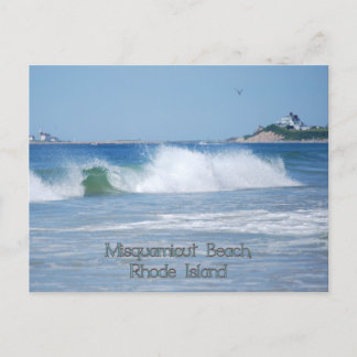 Rompiendo la postal de la ola oceánica