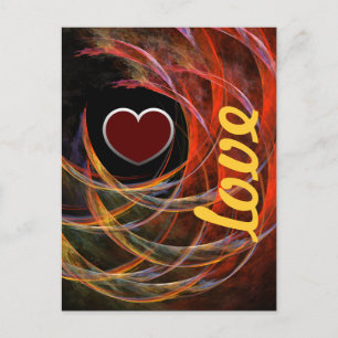Rompiendo la postal del amor al círculo