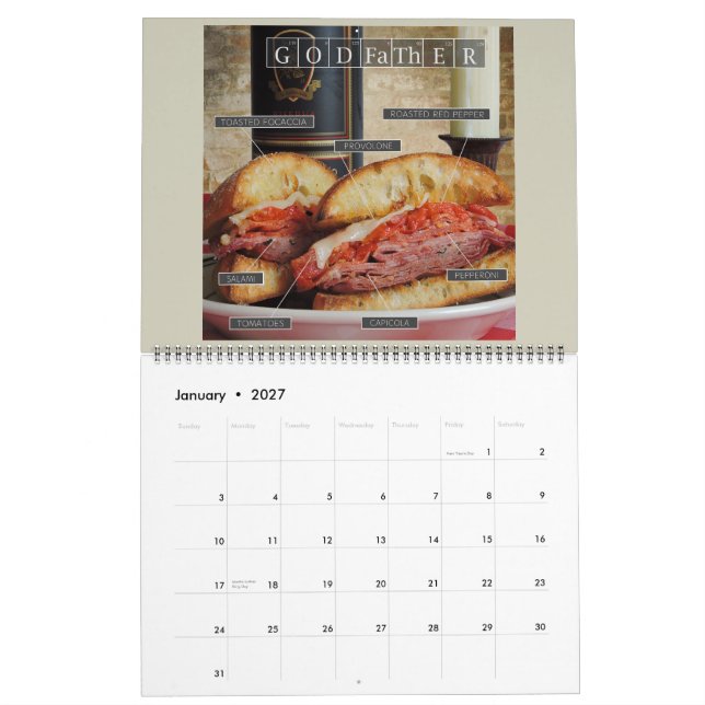 Rompiendo pan: Elementos de un calendario de sándw (Jan 2027)
