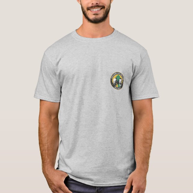 Rompiendo una mala camiseta gráfica inspirada (Anverso)