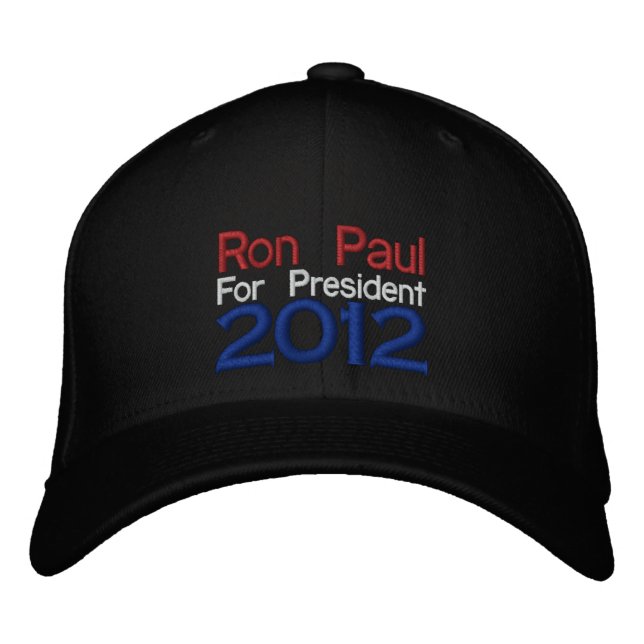 Ron Paul 2012 Bordado Gorra (Anverso)