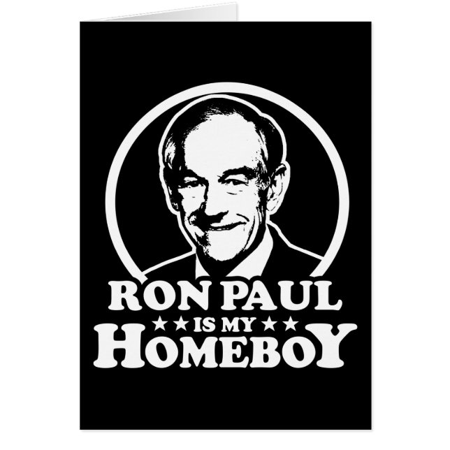 Ron Paul es mi Homeboy (Frente)