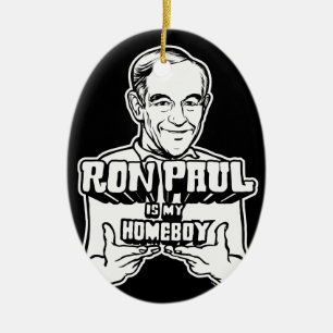 Ron Paul es mi ornamento del Homeboy