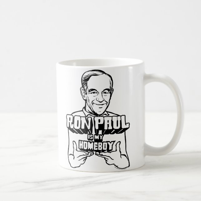 Ron Paul es mis tazas del Homeboy (Derecha)