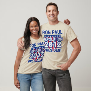 Ron Paul para camisetas presidenciales de 2012