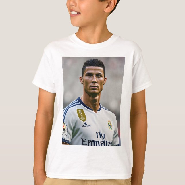 Ronaldo: La leyenda desatada" camisetas (Anverso)