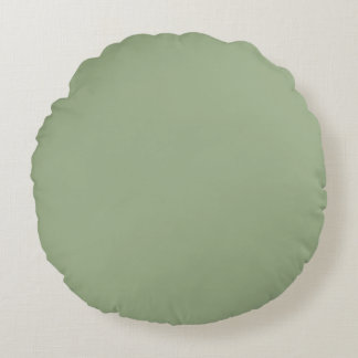 ronda de almohada de lanzamiento verde salvia, pol