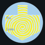 Ronda de Pegatinas de Hanukkah (1 1/2", 3") Person<br><div class="desc">Personalice cambiando el tamaño del tipo de letra, el estilo, el color y la redacción. Tantos usos: De y hacia pegatinas de regalo, Gracias pegatinas en golosinas, Toppers de pasteles (pegue en el material pesado, corte el pegatina, toma de dientes de cinta en la parte posterior del material de cartón),...</div>