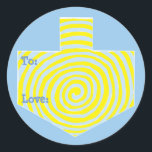 Ronda de Pegatinas de Hanukkah (1 1/2", 3") Person<br><div class="desc">Personalice cambiando el tamaño del tipo de letra, el estilo, el color y la redacción. Tantos usos: De y hacia pegatinas de regalo, Gracias pegatinas en golosinas, Toppers de pasteles (pegue en el material pesado, corte el pegatina, toma de dientes de cinta en la parte posterior del material de cartón),...</div>