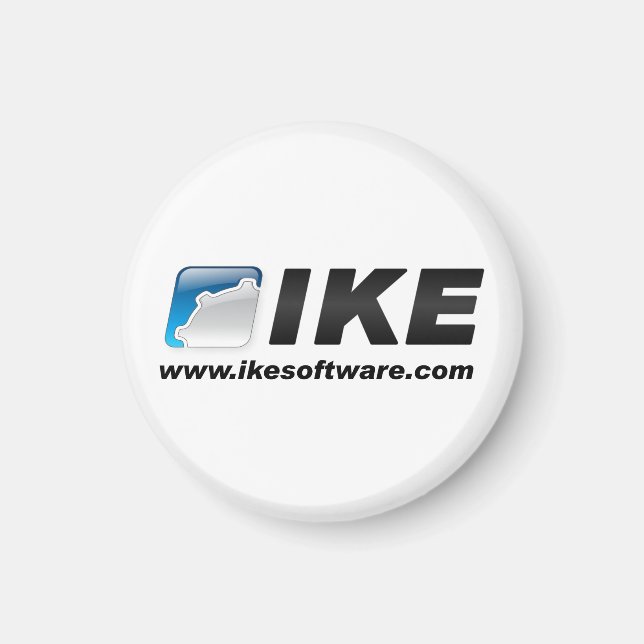 Ronda de plantilla de imán - pequeña (Frente)