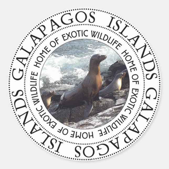 RONDA DE SELLOS DE GALAPAGOS (Anverso)