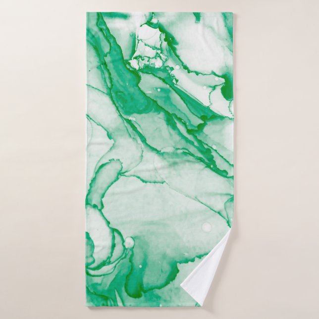 Ronda Índigo. Teja Bohemiana. Blue Roll Psychede (Toalla de baño)