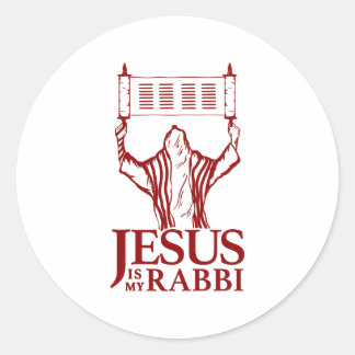 Ronda Jesús Es Mi Rabino Pegatina