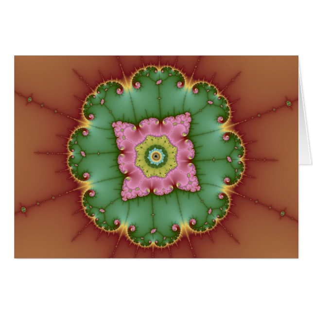 Ronda - Tarjeta fractal (Anverso (Horizontal))