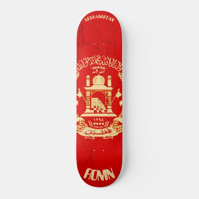 RONIN Afghanistan Apex Pro Flag Skateboard Decks (Anverso)