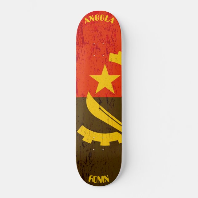 RONIN Angola Apex Pro Flag Skateboard Decks (Anverso)