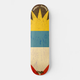 RONIN Antigua - Barbuda Apex Pro Flag Skateboard