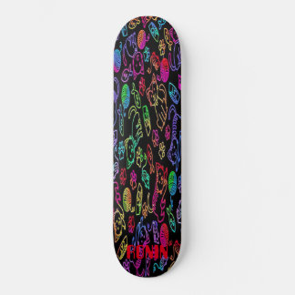 RONIN APEX NEON CATS BOLD Skateboard Decks