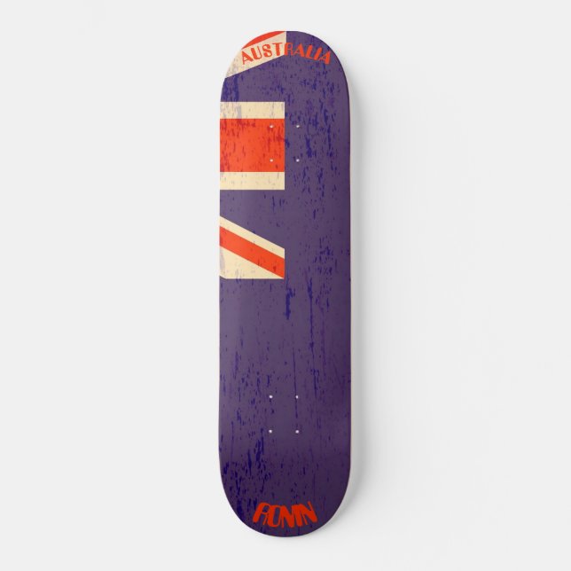 RONIN Australia Apex Pro Flag Skateboard Decks (Anverso)
