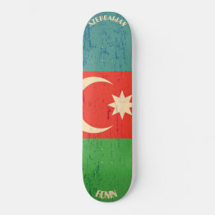 RONIN Azerbaijan Apex Pro Flag Skateboard Decks