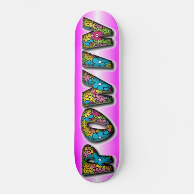 RONIN BRAND CHICA POWER Skateboard Deck (Anverso)