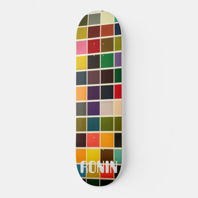 RONIN BRAND Retro Chaos Board Skateboard Decks (Anverso)
