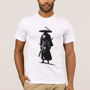 Ronin Spirit - Camiseta Samurái Minimalista