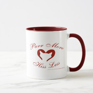 Ronronee más, silbe menos taza