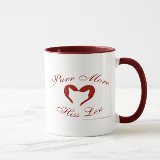 Ronronee más, silbe menos taza