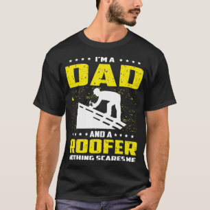 Roofer Dad Divertido De Camisetas Graciosas Para E