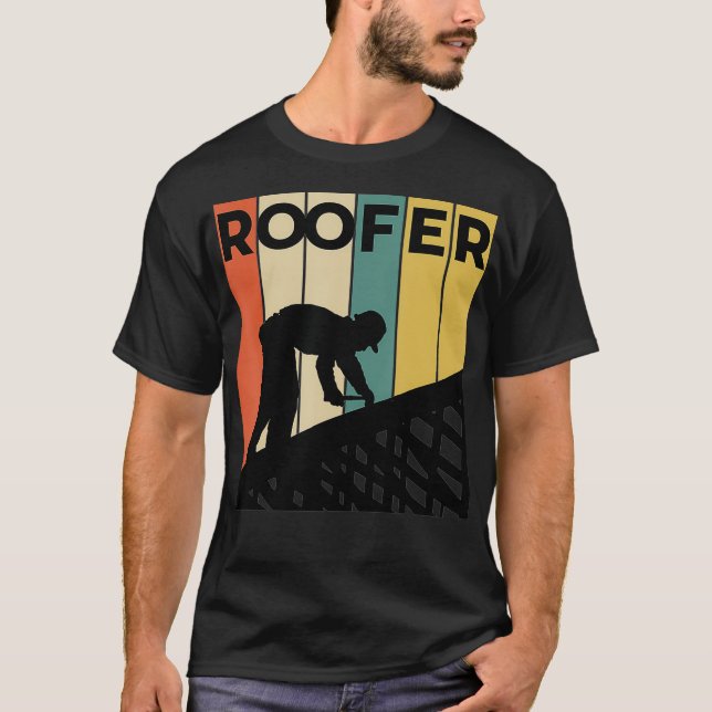 Roofer Retro Style Roofer Jersey  (Anverso)
