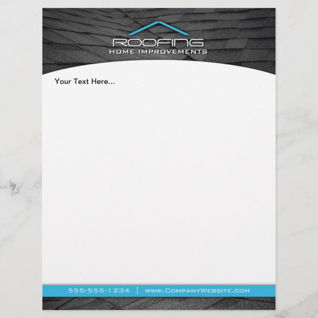 Roofing Professional Business Flyer (Frente)