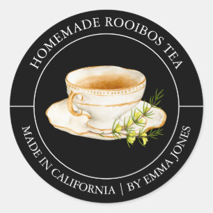 Rooibos Tea Etiqueta moderna