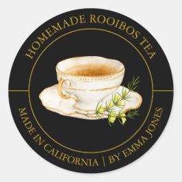 Rooibos Tea Etiqueta moderna